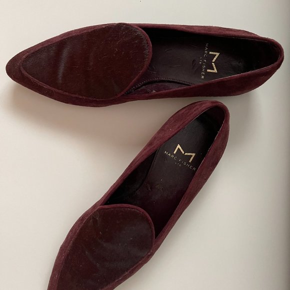 Mark Fisher shoes in dark burgundy, size 5M - Picture 5 of 6